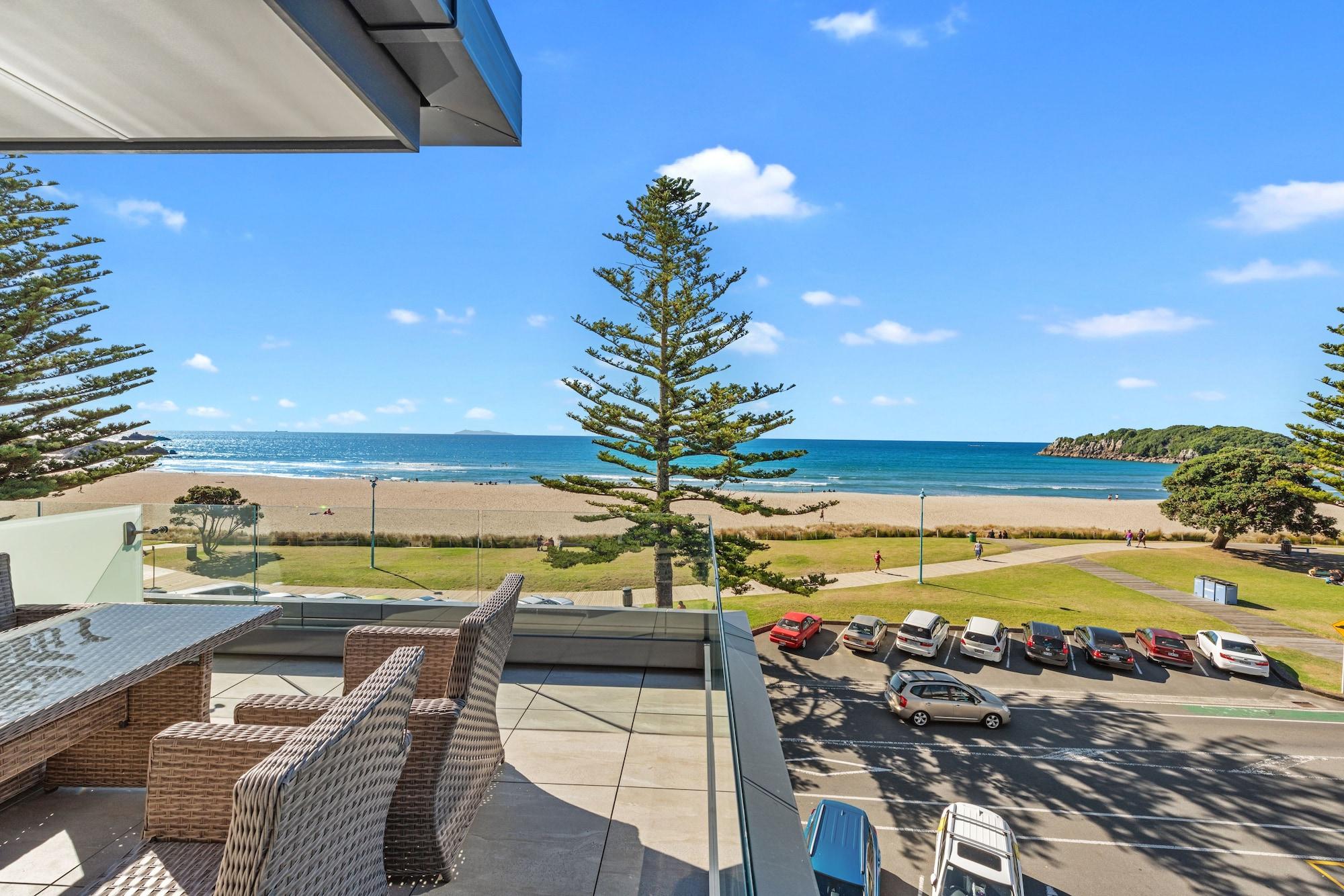 Pavilion Beachfront Apartments Mount Maunganui Luaran gambar