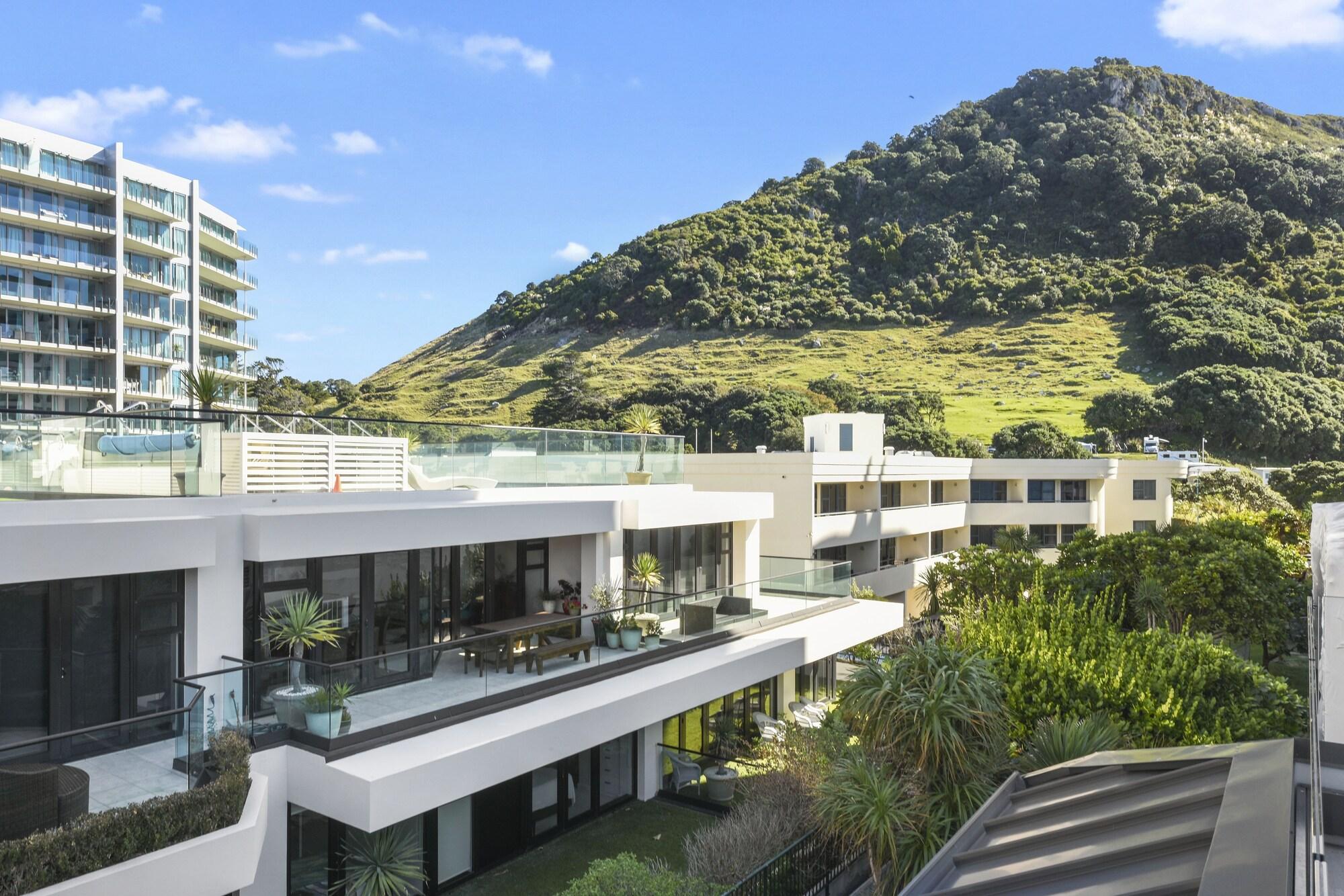Pavilion Beachfront Apartments Mount Maunganui Luaran gambar