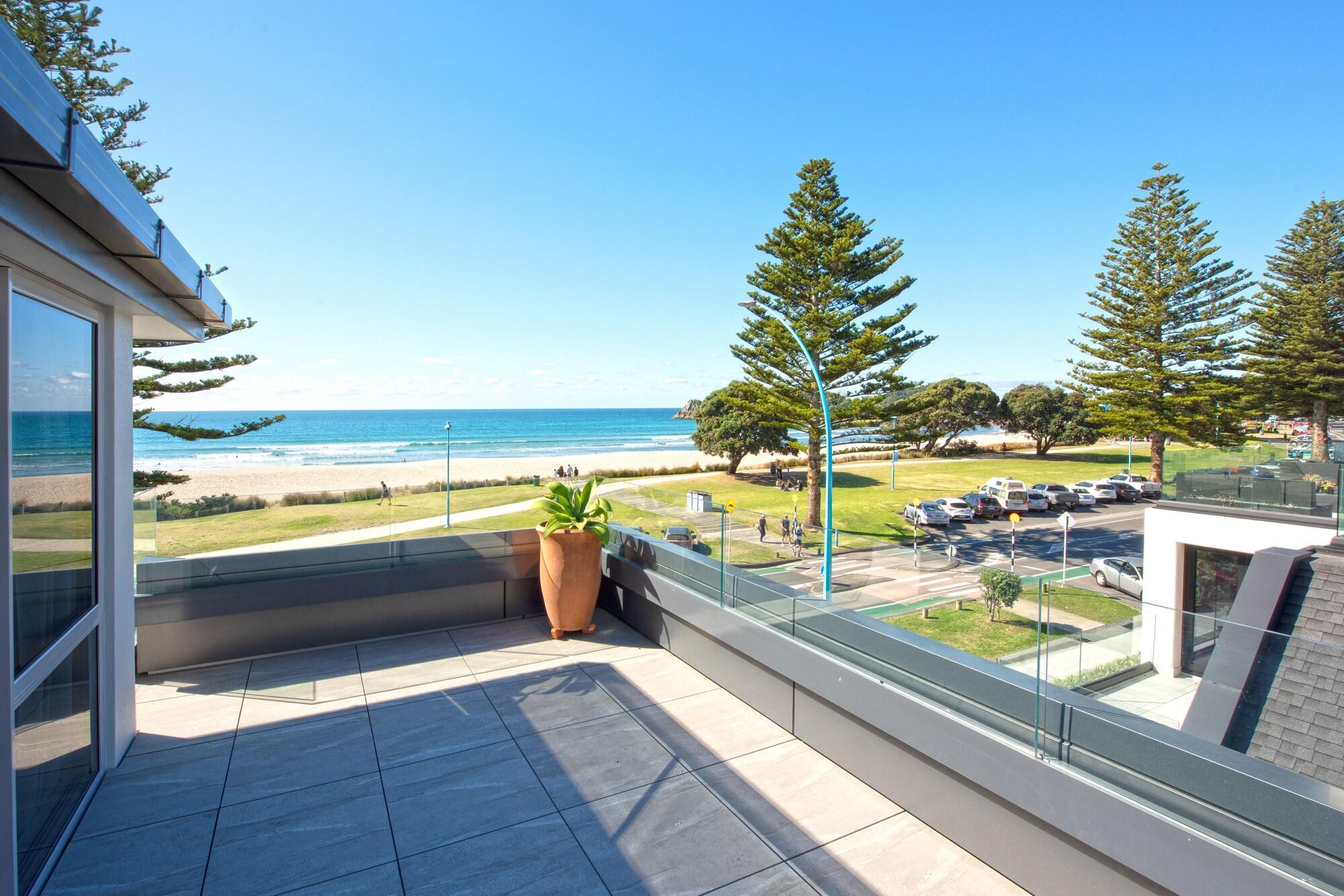 Pavilion Beachfront Apartments Mount Maunganui Luaran gambar