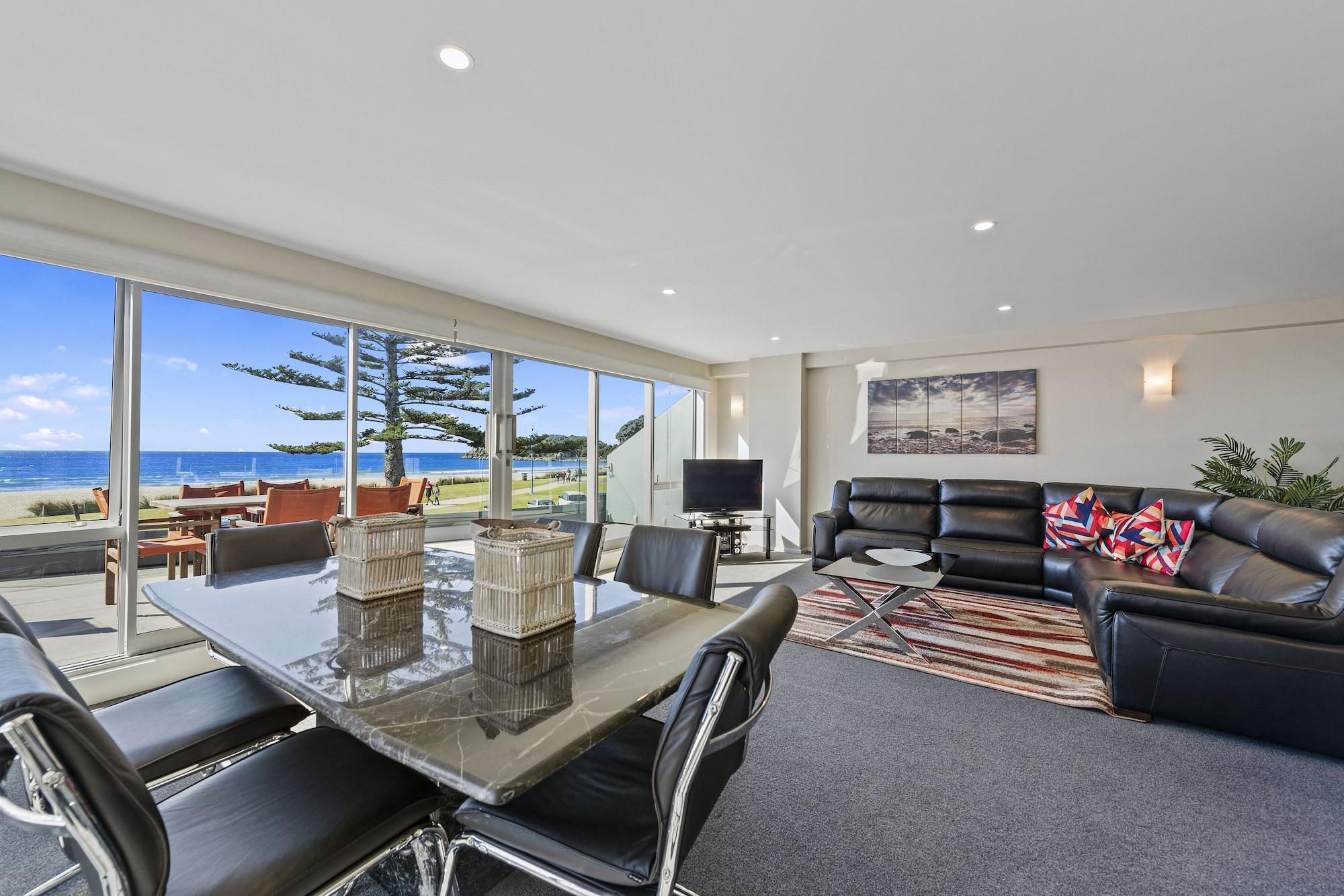 Pavilion Beachfront Apartments Mount Maunganui Luaran gambar